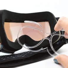 画像3: ゴーグル用度付きレンズインナークリップ GOGGLE INSERT TYPE2 度付きレンズ価格表をご参照の上レンズタイプをお選び下さい 度数範囲は球面「S」と乱視「C」の合計値になります (3)