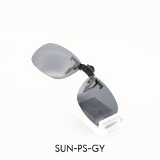 画像1: SOLAR COVER BOXFREE クリップオン サングラス メガネ 眼鏡 クリップオン フリップ 偏光 ミラー メンズ レディース 縁なし (1)