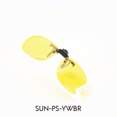 画像2: SOLAR COVER BOXFREE クリップオン サングラス メガネ 眼鏡 クリップオン フリップ 調光 ミラー メンズ レディース フチなし (2)