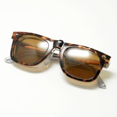 画像5: SOLAR COVER TAHITI クリップオン ウェリントン サングラス メガネ 眼鏡 フリップ 偏光 調光 メンズ レディース (5)