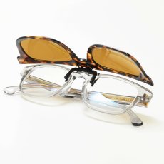 画像6: SOLAR COVER TAHITI クリップオン ウェリントン サングラス メガネ 眼鏡 フリップ 偏光 調光 メンズ レディース (6)