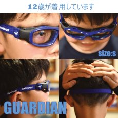 画像9: SWANS スワンズ GUARDIAN S ガーディアンS GDS-001 Clear/Black  ゴーグル スポーツ 子供 キッズ ジュニア 大人 度付き サッカー 野球 バスケ バレー おすすめ (9)
