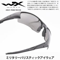 画像1: WILEY X ワイリーエックス SAINT ALTERNATIVE セイントオルタナティブ BLACK OPS/SMOKE GREY (1)