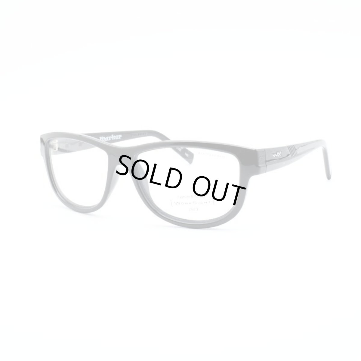 画像2: WILEY X ワイリーエックスMARKER マーカー WXJ-WSMAR02ブラック/クリア (2)