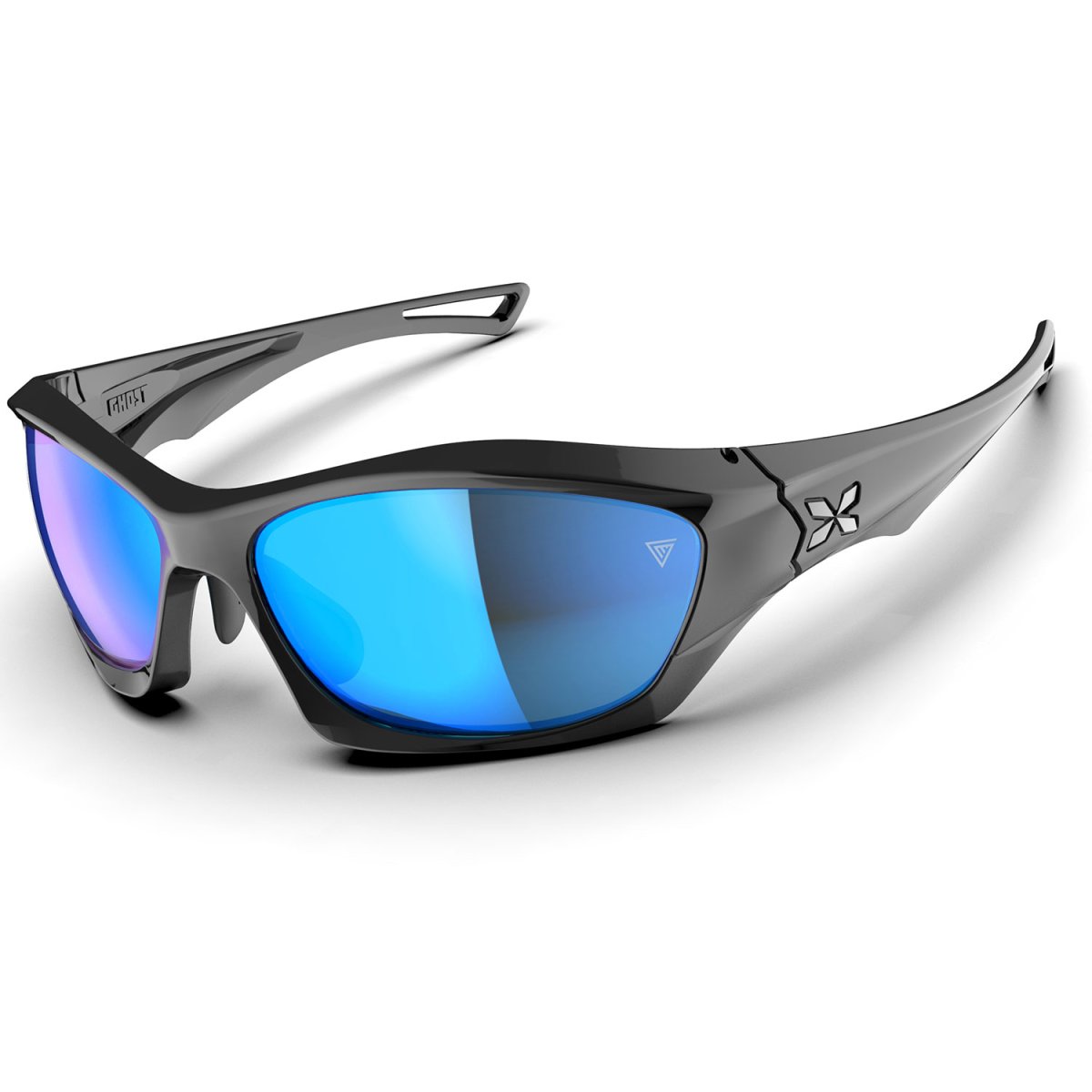 画像1: XAZTLAN ザストラン GHOST ゴースト GLOSSY BLACK/turquoise G arrow  (1)