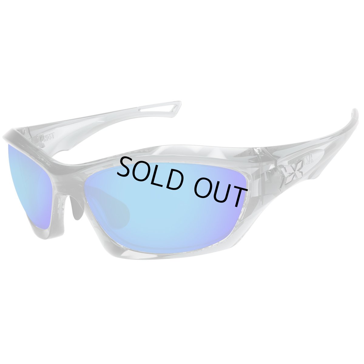 画像1: XAZTLAN ザストラン GHOST ゴースト TANZANITE/Earth R425 Grey Blue Mirror Crystal ガラス偏光レンズ リミテッドモデル (1)