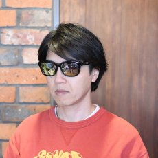 画像9: XAZTLAN ザストラン CHEROKEE チェロキー GLOSSY BLACK/Crysyal RGB425 Grey Color Mirror Crystal ガラス偏光レンズ リミテッドモデル (9)