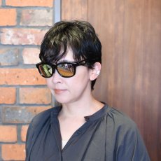 画像10: XAZTLAN ザストラン CHEROKEE チェロキー GLOSSY BLACK/Crysyal RGB425 Grey Color Mirror Crystal ガラス偏光レンズ リミテッドモデル (10)