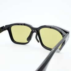 画像6: XAZTLAN ザストラン CHEROKEE チェロキー GLOSSY BLACK/Crysyal Amber Green R425  (6)