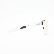 画像3: XAZTLAN ザストラン CHEROKEE チェロキー GLOSSY WHITE/Crysyal RGB425 Grey Color Mirror  (3)