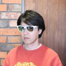 画像8: XAZTLAN ザストラン CHEROKEE チェロキー GLOSSY WHITE/Crysyal RGB425 Grey Color Mirror  (8)