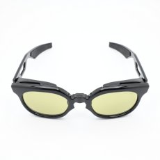 画像2: XAZTLAN ザストラン APOLLOIII アポロIII GLOSSY BLACK/Crysyal Amber Green R425  (2)