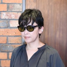 画像9: XAZTLAN ザストラン APOLLOIII アポロIII GLOSSY BLACK/Crysyal Amber Green R425  (9)