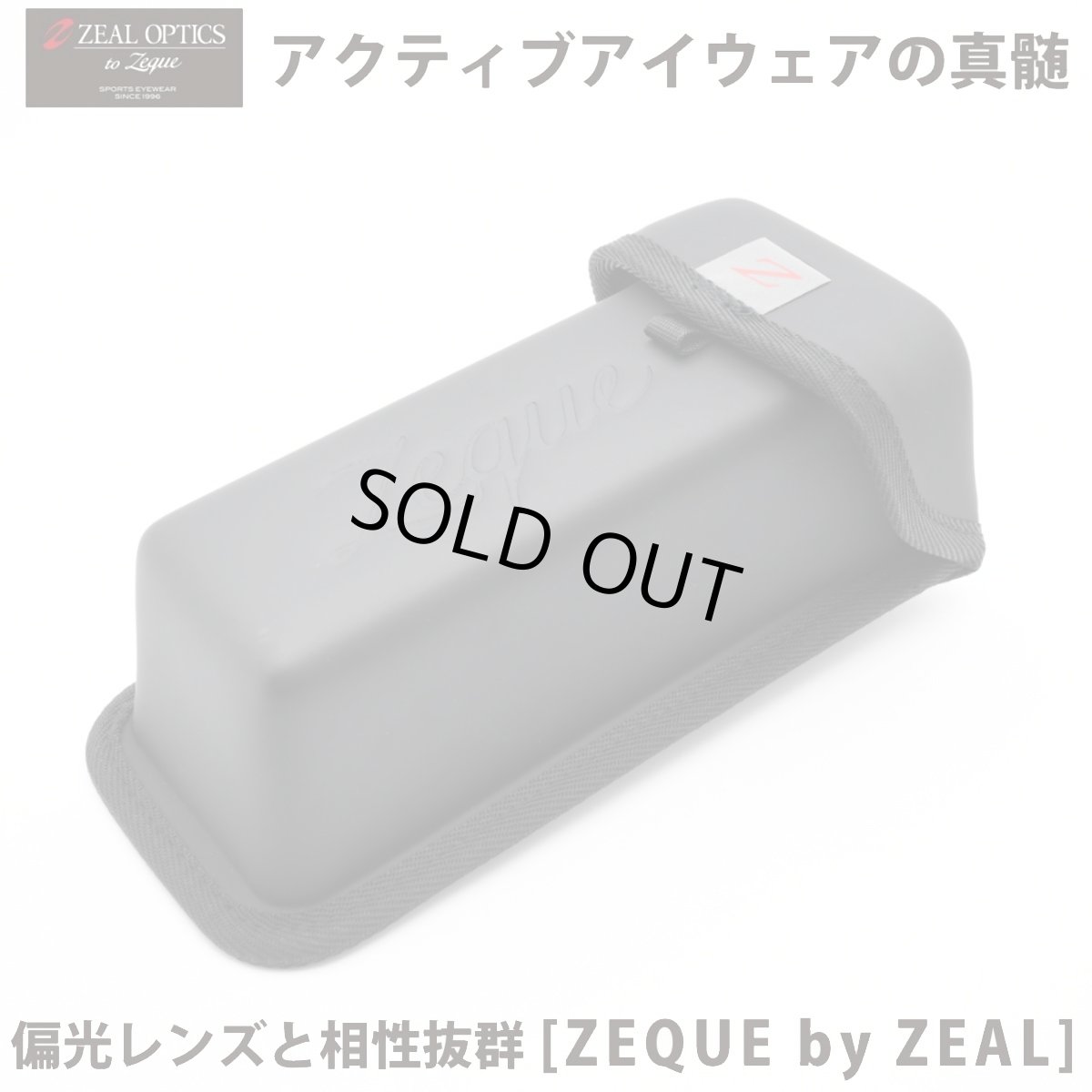 画像1: Zeque ゼクー AS-038 HARD SHELL CASE ハードシェルケース BLACK (1)