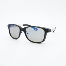 画像2: Zeque ゼクー SHERRY シェリー F-2282 MATTE BLACK/SILVER TRUEVIEW SPORTS BLUE MIRROR  (2)
