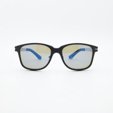 画像3: Zeque ゼクー SHERRY シェリー F-2282 MATTE BLACK/SILVER TRUEVIEW SPORTS BLUE MIRROR  (3)