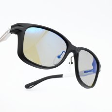 画像10: Zeque ゼクー SHERRY シェリー F-2282 MATTE BLACK/SILVER TRUEVIEW SPORTS BLUE MIRROR  (10)