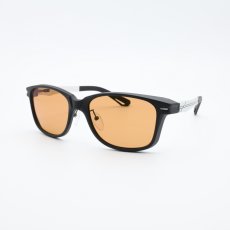 画像2: Zeque ゼクー SHERRY シェリー F-2283 MATTE BLACK/SILVER LUSTER ORANGE  (2)