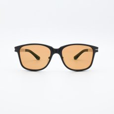 画像3: Zeque ゼクー SHERRY シェリー F-2283 MATTE BLACK/SILVER LUSTER ORANGE  (3)