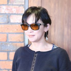 画像9: Zeque ゼクー SHERRY シェリー F-2283 MATTE BLACK/SILVER LUSTER ORANGE  (9)