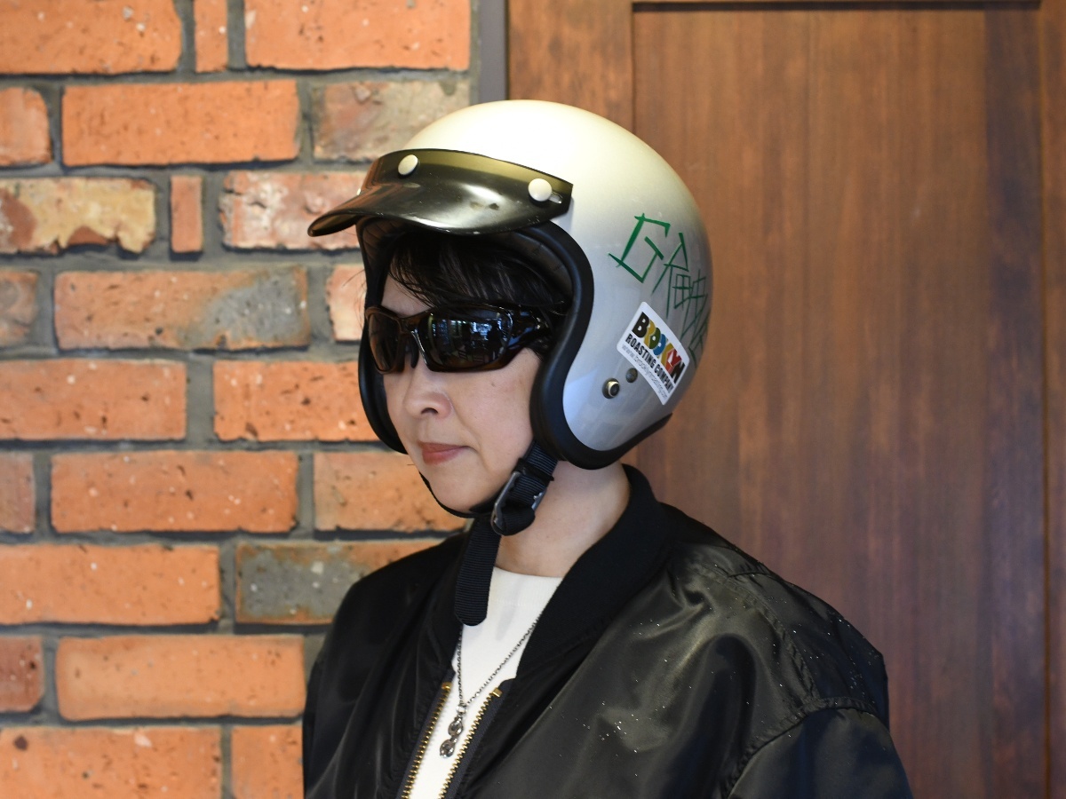 ヘルメット着用画像３