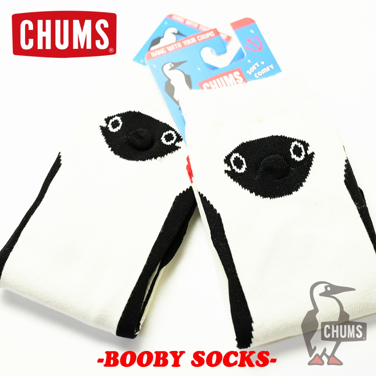 画像1: CHUMS チャムス Booby Socks ブービーソックス ブービー ソックス 靴下 かわいい レディース メンズ オシャレ (1)