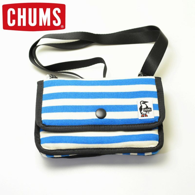 CHUMS チャムス Mini Pouch Sweat ミニスエットポーチ アウトドアやお出かけに便利なスエット素材のミニポーチ