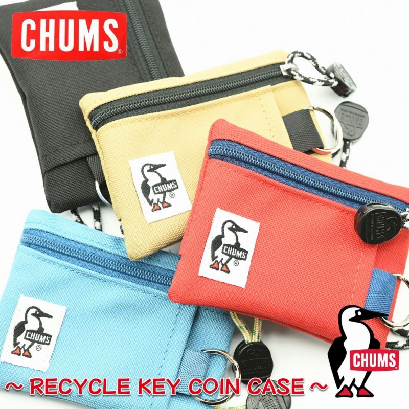 CHUMS チャムス Recycle Key Coin Case リサイクルキーコインケース - メガネナカジマ Style N ウェブショップ