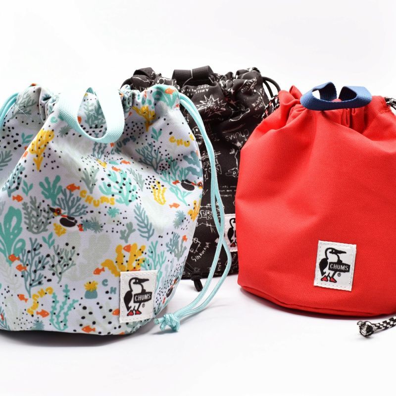 CHUMS チャムス Recycle Stand Round Pouch リサイクルスタンドラウンドポーチ - メガネナカジマ Style N  ウェブショップ