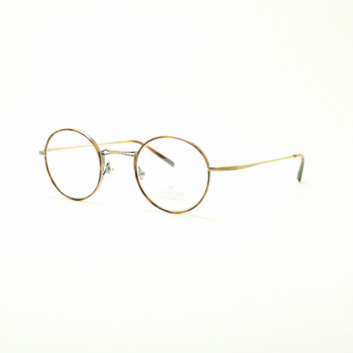 Clayton Franklin クレイトンフランクリン 636 Agp アンティークゴールド デモレンズ メガネ 眼鏡 めがね メンズ レディース おしゃれ ブランド 人気 おすすめ フレーム 流行り 度付き レンズ