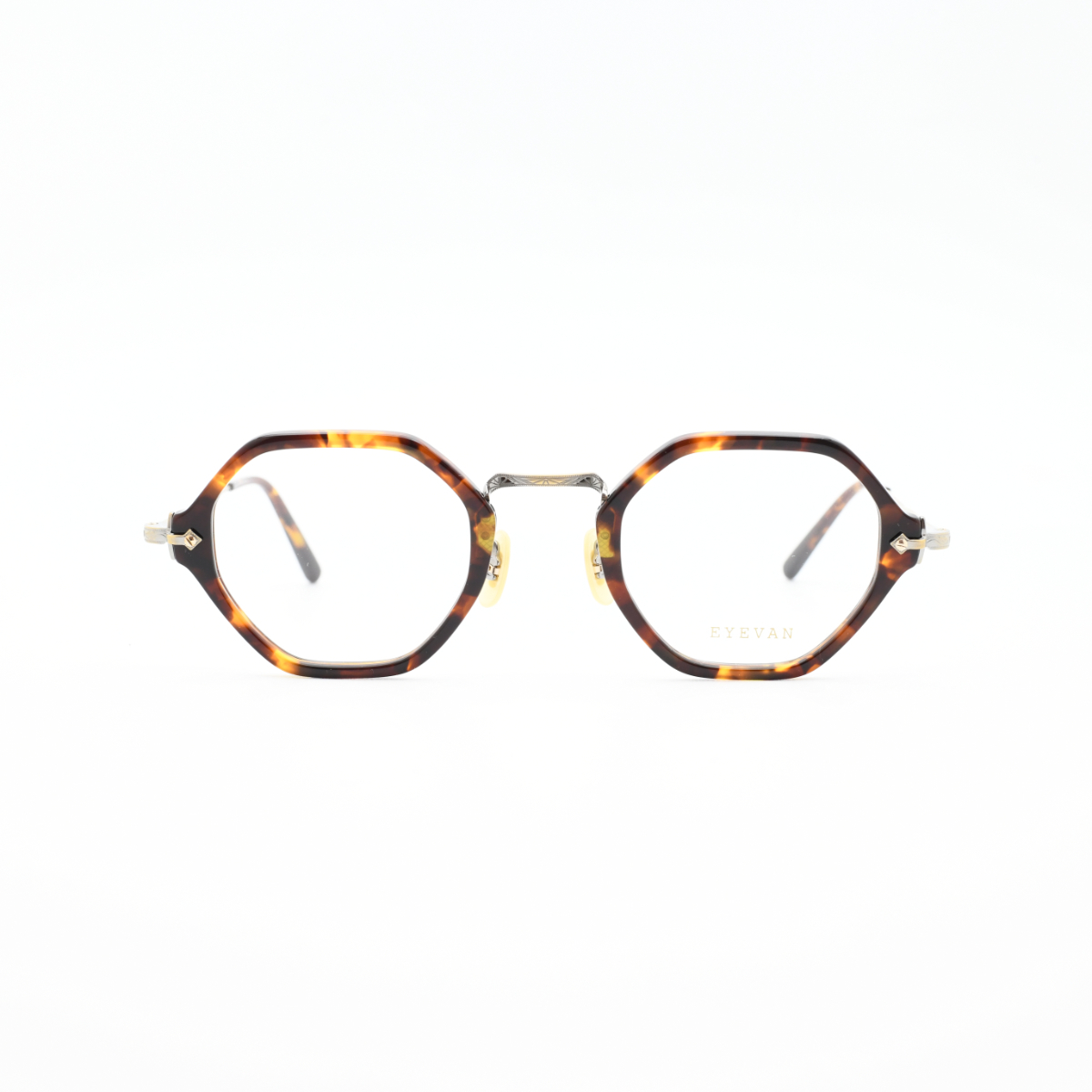 画像3: EYEVAN アイヴァン E-0518 col-TORT/AG 44サイズ (3)