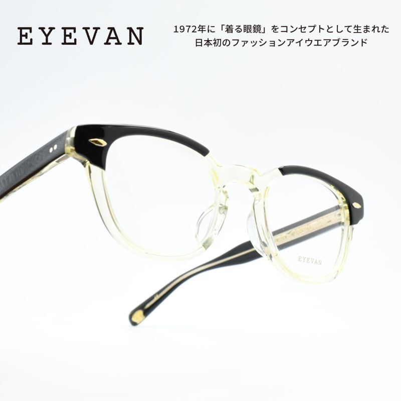 EYEVAN アイヴァン WEBB col-PBK/ECR 47サイズ