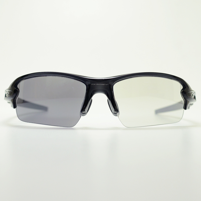 GOODMAN LENS MANUFACTURE グッドマンレンズマニュファクチャー OAKLEY FLAK2.0 オークリー フラック2.0用交換 レンズ 調光 クリア→グレー シルバーミラー スタンダードシェイプ (FLAK2.0XLには取り付けできません)