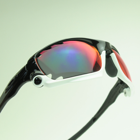 GOODMAN LENS MANUFACTURE グッドマンレンズマニュファクチャー OAKLEY JAWBONE / RACING JACKET オークリージョウボーン 用交換レンズ グレーベース/レッドミラー OAKLEY-JAWBONE-JB-P102