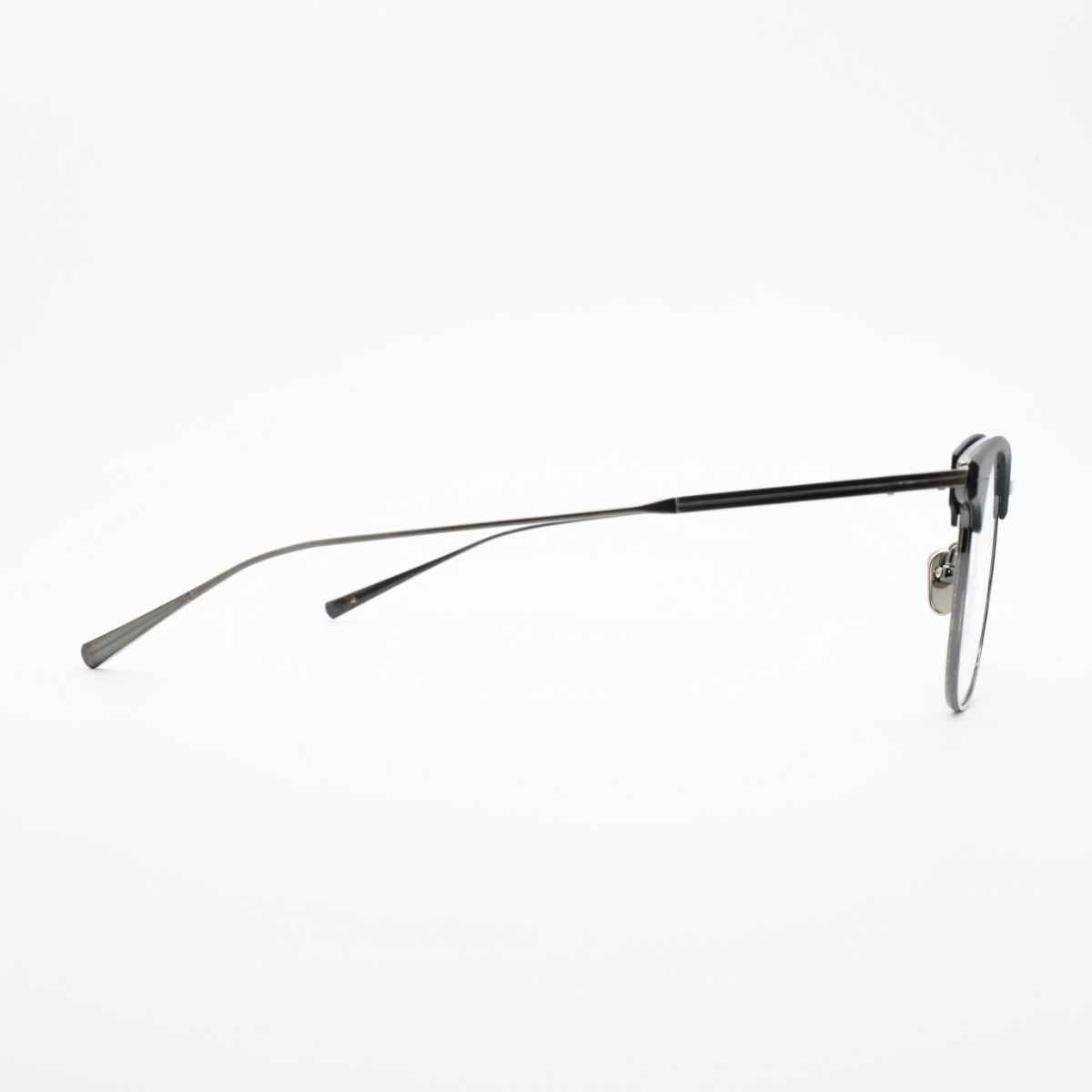 画像4: 増永眼鏡 MASUNAGA since 1905 St MARKS col-39 BLACK/GRY  (4)