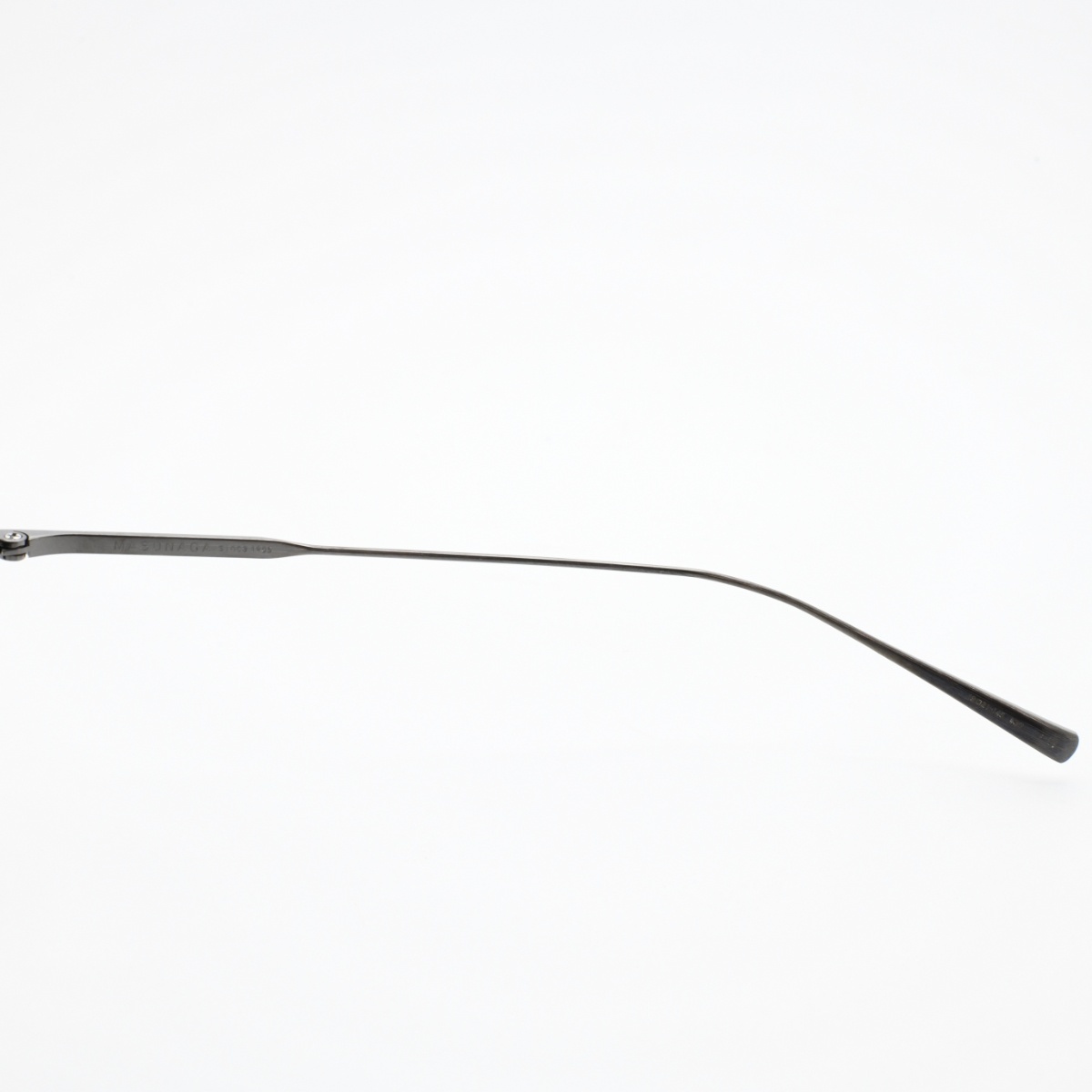 画像7: 増永眼鏡 MASUNAGA since 1905 St MARKS col-39 BLACK/GRY  (7)