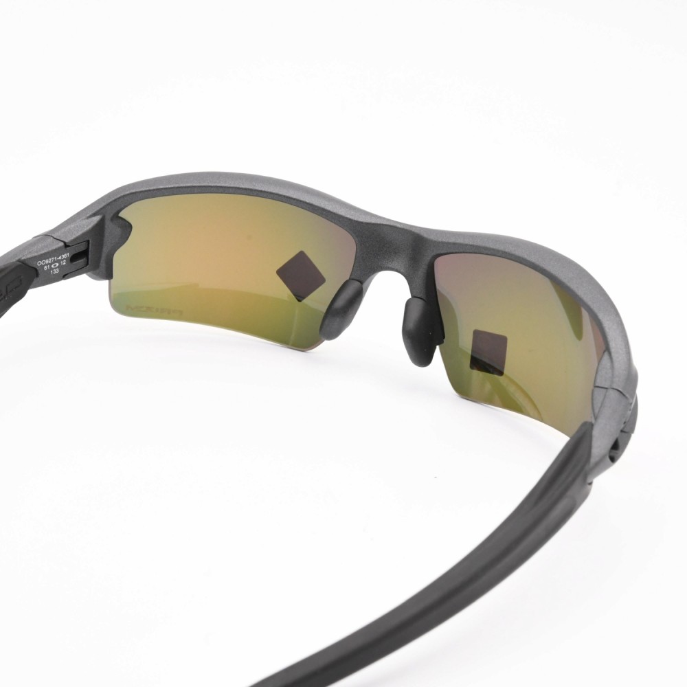 OAKLEY オークリー FLAK2.0 フラック2.0 OO9271-4361 STEEL/PRIZM RUBY アジアンフィット