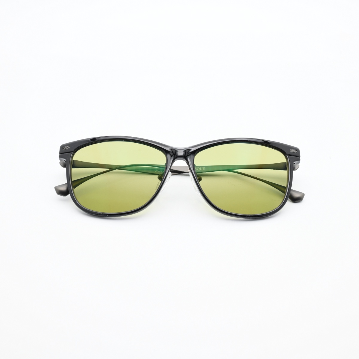 画像5: Zeque ゼクー F-2225 JONNY ジョニー GLOSS BLACK/GUNMETAL/EASE GREEN (5)